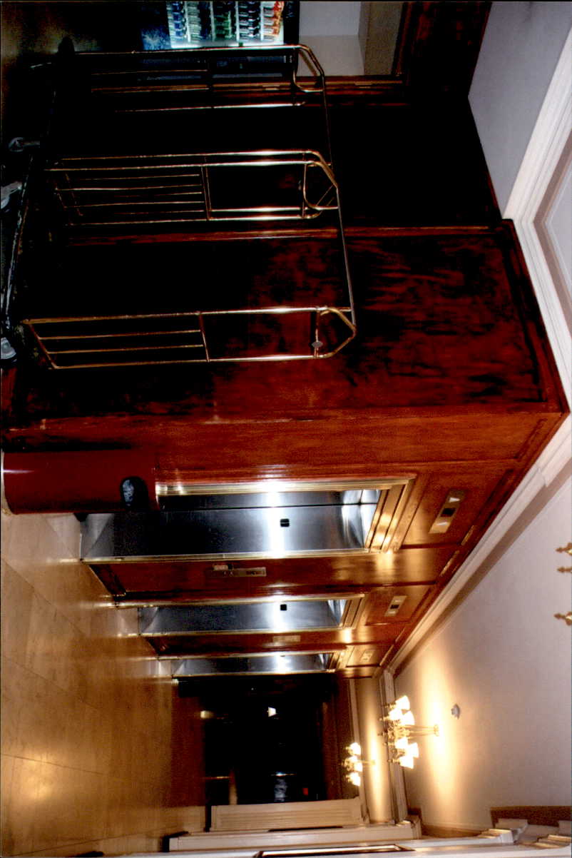 Before Mayfair Hotel Lobby elevators